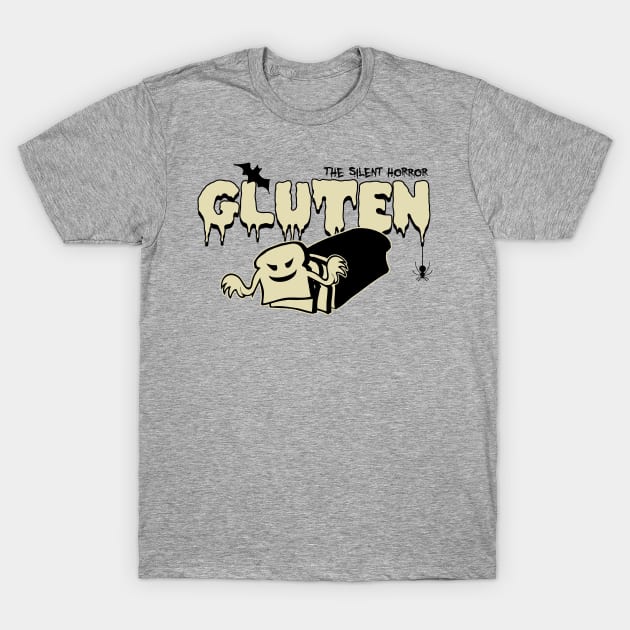 Gluten Scares Me T-Shirt by ACraigL